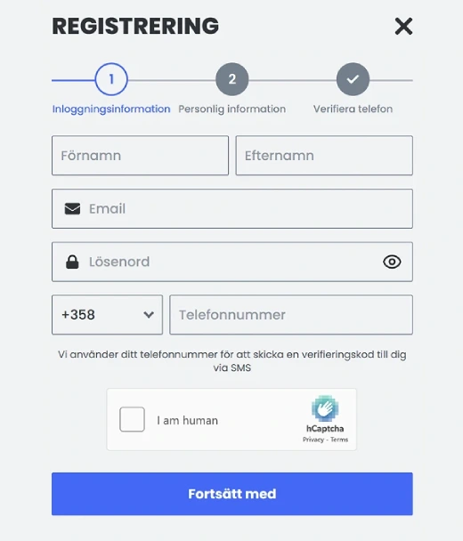 Registrering